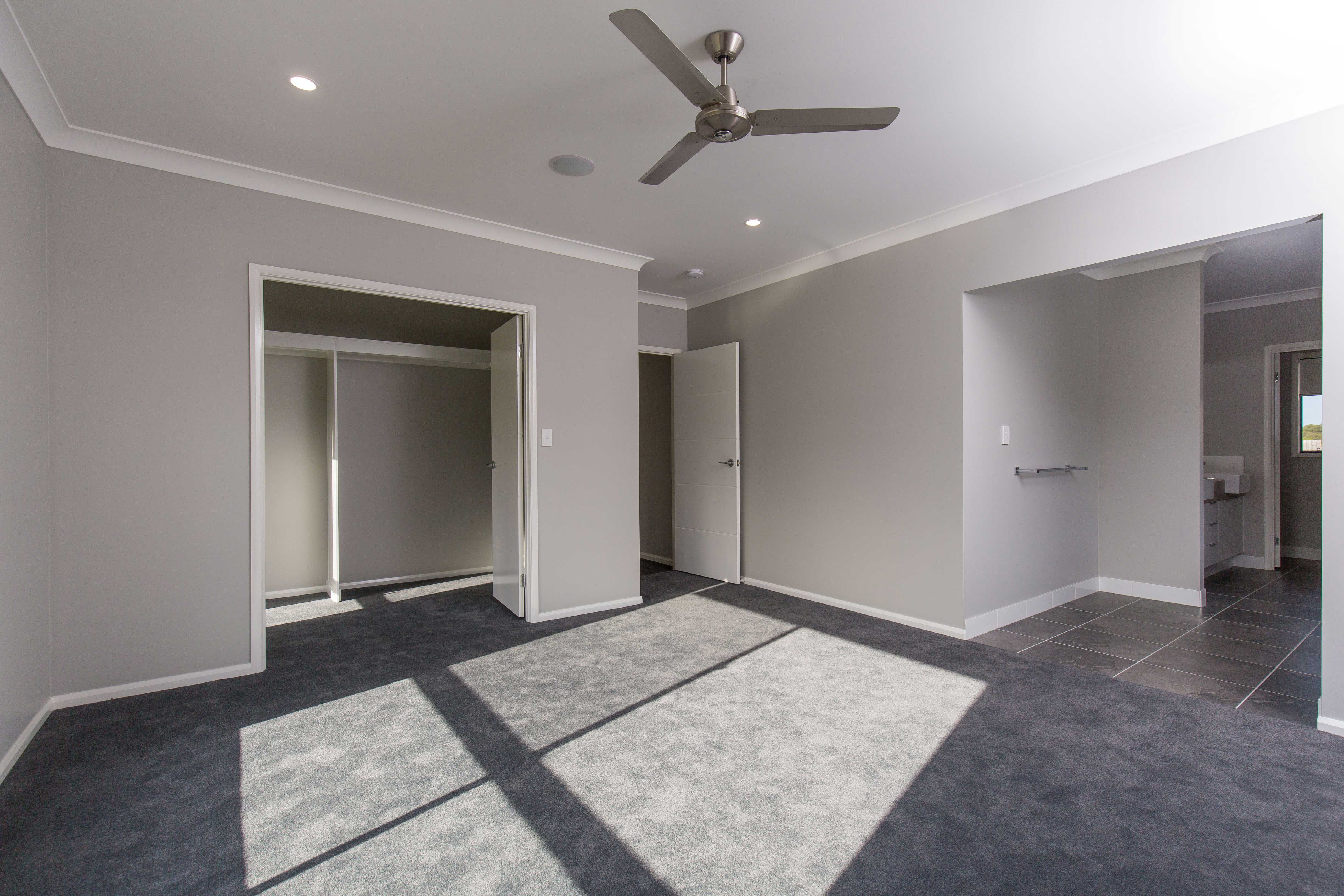 Huge walk in wardrobe in Master