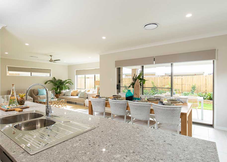 Kitchen Dining Living