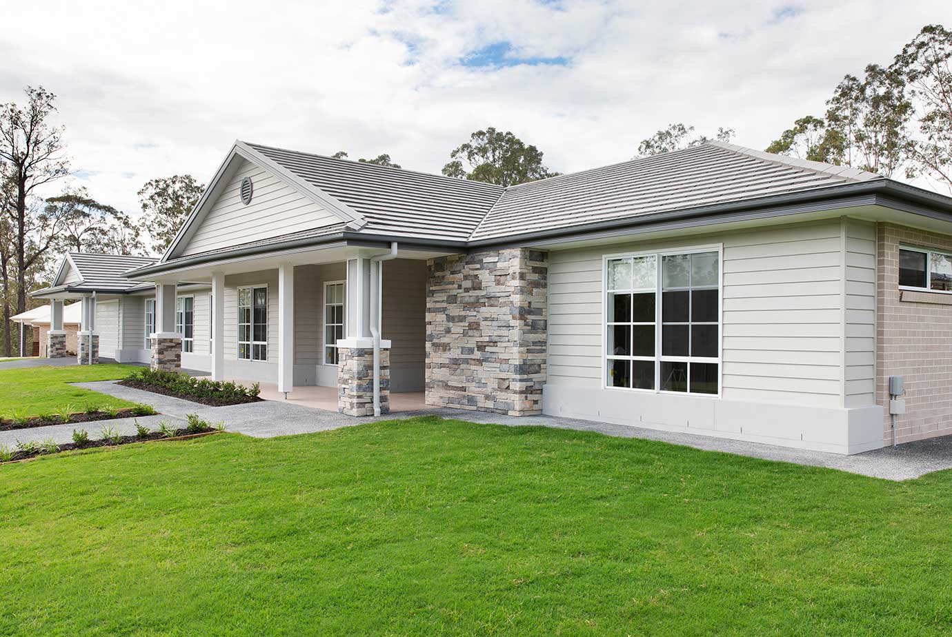 Feature Stone Facade